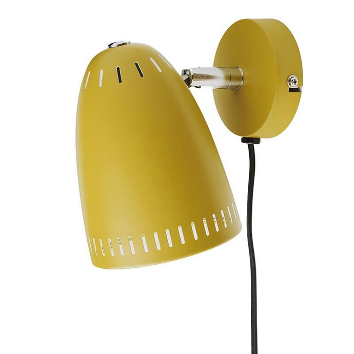 Dynamo Short Wall Lamp, Mustard