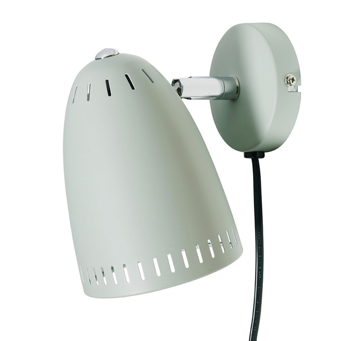 Dynamo Short Wall Lamp, Misty Green