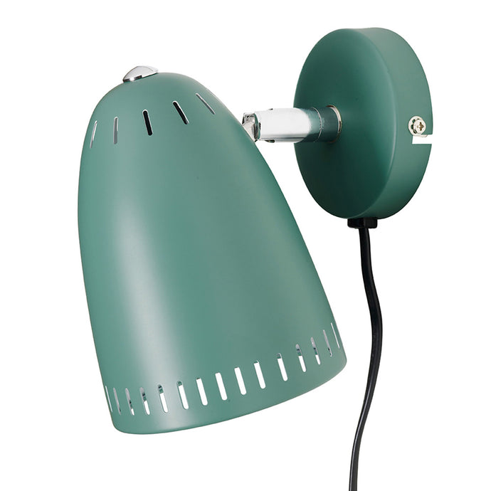 Dynamo Short Wall Lamp, Duck Green