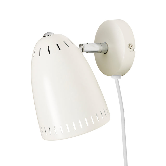 Dynamo short Wall lamp,  Whisper White / white