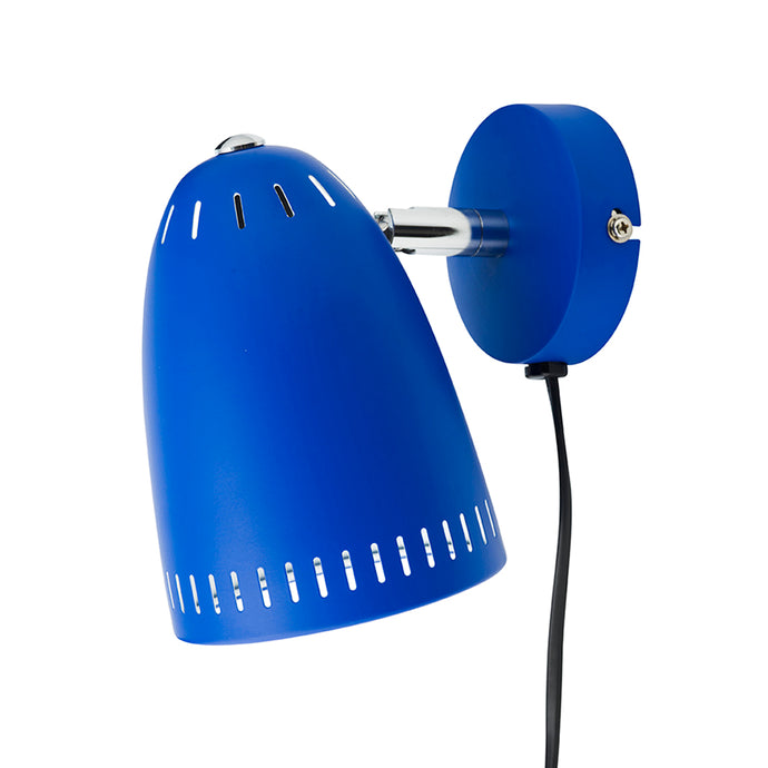 Dynamo short 345 væglampe, Reflex Blue