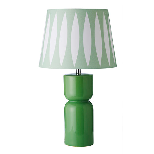 Paris bordslampa, Grön / Mint elipse