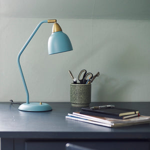 Urban Table Lamp, Mineral Blue