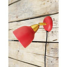 Load image into Gallery viewer, Urban Short Wall Lamp, Raspberry Red
