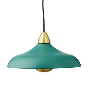 Urban Wide Pendant, Dark Green