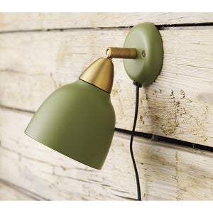 Urban Short Wall Lamp, Olive