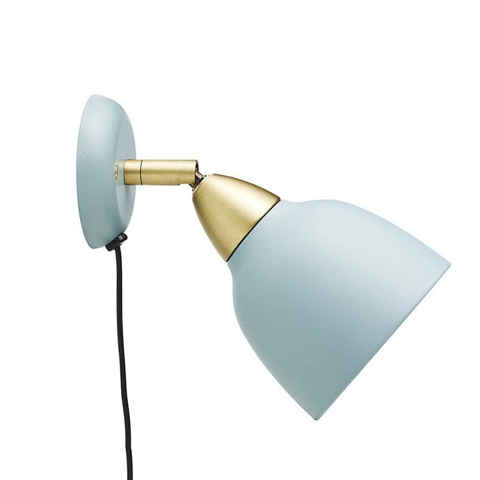 Urban Short Wall Lamp, Mineral Blue